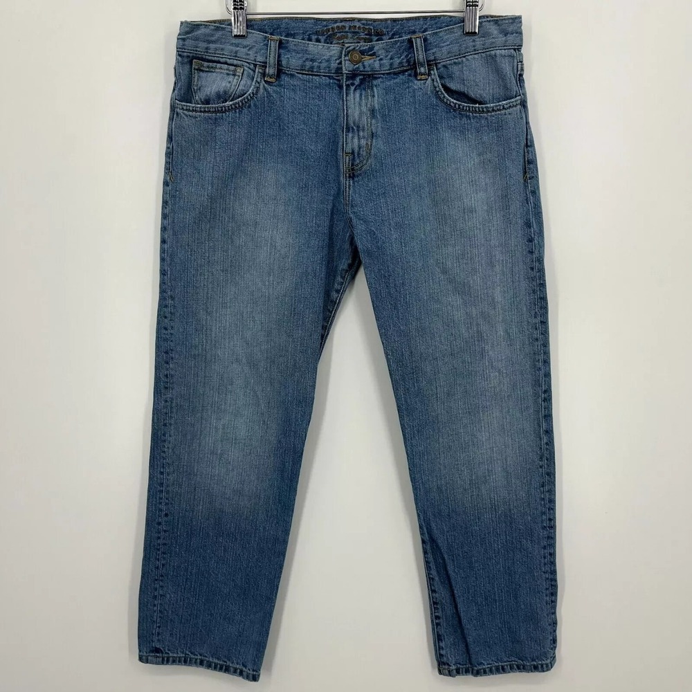Lauren Jeans Co Ralph Lauren Womens Size 4 Straight Leg Blue Jeans Medium Wash